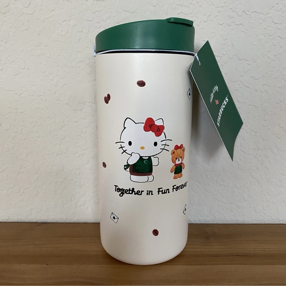 2025 Starbucks X Hello Kitty Stainless Steel Sip Top Tumbler 12 FL. Oz VIRAL